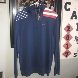 Vineyard Vines American Flag Shep Shirt.